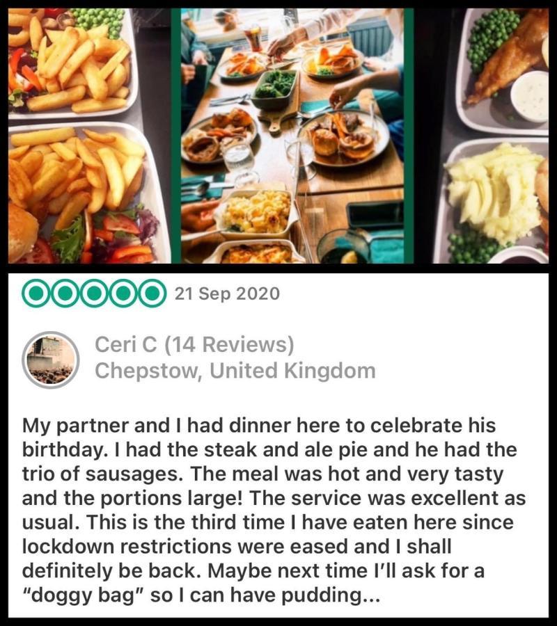 The Coach And Horses Inn Chepstow Extérieur photo
